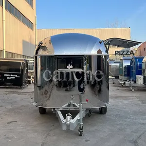 Remorque alimentaire mobile de haute qualité, entièrement équipée, pour la restauration en plein air - Product Image 6
