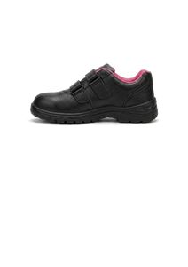 Chaussures de sécurité en cuir à embout d'acier pour hommes, antidérapantes, pour cuisine et usine, antistatiques, coupe basse, vente en gros - Product Image 5