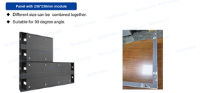 Đầy đủ màu sắc P3 trong nhà Màn hình cố định với đúc nhôm dẫn màn hình trong nhà 4k sửa chữa trên tường - Product Image 6