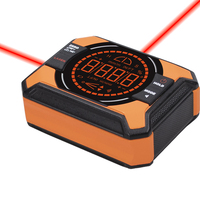 Jauge d'angle numérique laser avec affichage LED, niveau numérique magnétique à ligne laser, boîtier en plastique, résolution 0,05, précision 0,1 DL905