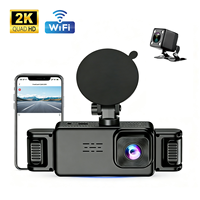 Perekam Video Dashcam 5-lensa 5-saluran Model Baru 360 Derajat Ekspor Layar IPS HD 2K Kamera Kotak Hitam Mobil Super Night Vision