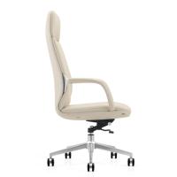 Chaise de bureau pivotante en cuir d'affaires, mobilier de bureau personnalisé, grand patron, luxe moderne, PDG, chaise de direction luxueuse