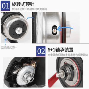 Twin Fish BL30 Spincast Reel All Metal Spear Fishing Reel Durable Design - Product Image 4