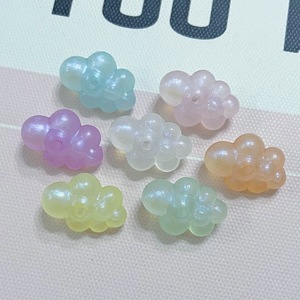 Mini moda nueva nube encantadora con agujero resina joyería cuentas ajuste niñas Bubblegum collar pendiente pulsera fabricación <span class=keywords><strong>de</strong></span> joyas - Product Image 4