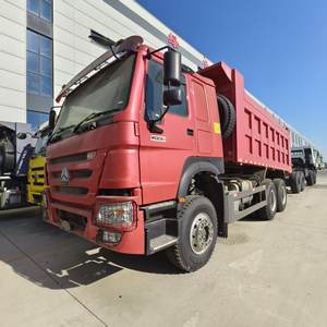 Camion benne d'<span class=keywords><strong>occasion</strong></span> Sinotruk Howo 6x4 Diesel 380 CV Moteur Weichai Transmission FAST Système de levage hydraulique à benne basculante à gauche - Product Image 1