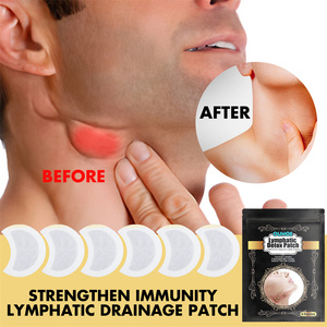 Parches de Drenaje Linfático Herbales OUHOE, Parche de Desintoxicación Linfática con Adhesivo Fuerte, 6 Piezas - Product Image 4