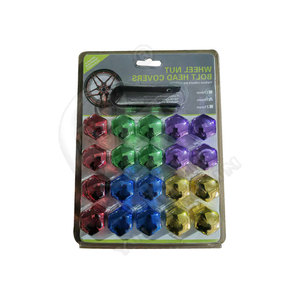 Cache-écrous de volant lisses et colorés 17mm 19mm 21mm – Accessoires universels pour voiture - Product Image 3