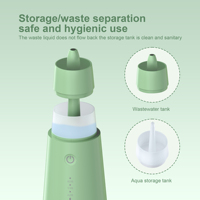 Enfants et Adultes Électrique Neti Pot Saline Rinçage Sinus Infection Traitement 4 Modes Portable Sinus Rinse Système Irrigation Nasale