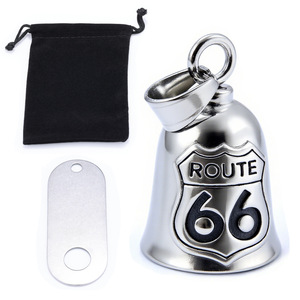 Cloche <span class=keywords><strong>de</strong></span> protection moto style punk rétro moderne 66, design abstrait amusant, artisanat métallique transfrontalier pour motards - Product Image 6