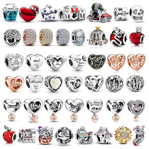 All'ingrosso Joyas De Plata 925 Charms originali di alta qualità Plata 925 argento bracciale ciondoli gioielli di moda ciondoli Charms <span class=keywords><strong>Gor</strong></span> - Product Image 4