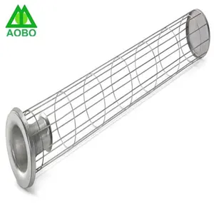 Galvanized Steel Filter Bag Cage with Venturi