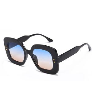 2020 Vintage donne Retro occhiali da sole fumo occhiali da sole femminili Oversize - Product Image 4