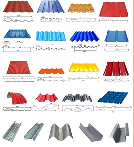 Tuile de toit en tôle de <span class=keywords><strong>toiture</strong></span> en acier profilé ondulé faisant la machine de formage de rouleaux à double couche en acier <span class=keywords><strong>prix</strong></span> - Product Image 6