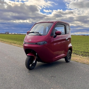 Scooter électrique couvert de haute qualité voiture 2 places sans <span class=keywords><strong>permis</strong></span> moto tricycle électrique - Product Image 3