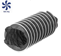 Tuyau flexible tissé industriel de 10 m, rectangulaire/carré, pour usage interne, pour aspirateur