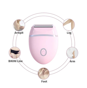 أداة إزالة الشعر 3 في 1 بدون ألم للجسم والوجه، جهاز إزالة الشعر الكهربائي للنساء - مقاوم للماء IPX5 للاستخدام المنزلي وفي السيارة - Product Image 4