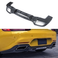 Diffuseur de pare-chocs arrière en fibre de carbone, nouveau style, haute qualité, compatible avec Mercedes Benz AMG GT GTS C190 2014-2021
