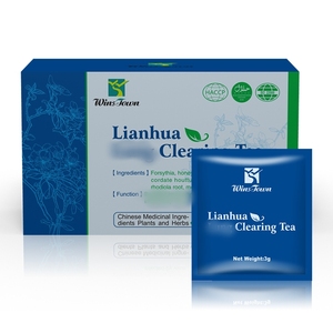 Té Herbal Lianhua Clearing Tea con Cordate, Houttuynia Ageratum, Pieplant, Raíz <span class=keywords><strong>de</strong></span> Rhodiola, Mentol y <span class=keywords><strong>Regaliz</strong></span> - Product Image 2