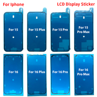 Colle d'étanchéité LCD imperméable en gros pour iPhone 13 14 15 16 17 Pro Max Plus Air Mini, ruban adhésif pour coque arrière et cadre, pièces de réparation de téléphone