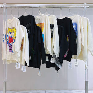 Automne et hiver nouvelle mode pull en cachemire remise utilisé grande taille vêtements pour femmes inventaire articles divers vente en vrac - Product Image 3