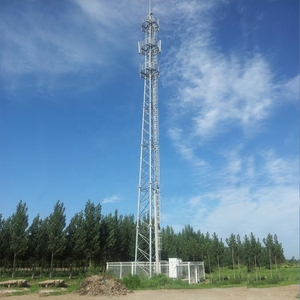 30 40 45 50 <span class=keywords><strong>55</strong></span> 60 metros de tres patas de acero galvanizado Wifi antena autoportante Telecom Tubular Mast 20m torre de antena de <span class=keywords><strong>TV</strong></span> - Product Image 4