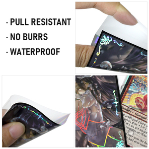 Personalizado <span class=keywords><strong>Yugioh</strong></span>/MTG holograma animación tarjeta mangas plástico juego de mesa naipes Protector - Product Image 4