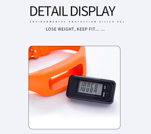 Khuyến mại không thấm nước Bước khoảng cách calorie truy cập tập thể dục Tracker phân khúc Mã Màn hình cổ tay <span class=keywords><strong>Pedometer</strong></span> - Product Image 6
