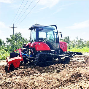 جرار زراعي متعدد الوظائف مخدد دوار لحرث الأراضي الجافة، محراث دوار صغير برافعة تحميل - Product Image 1