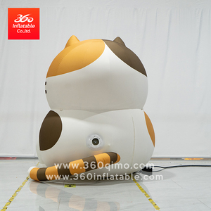 360 tùy chỉnh quảng cáo <span class=keywords><strong>Inflatable</strong></span> phim hoạt hình đầy màu sắc dễ thương Mèo cho các sự kiện và các bên mới đến - Product Image 3