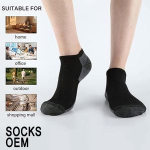 OEM Custom Ankle Athletic Cotton Coolmax <b>Socks</b> <b>Breathable</b> Running <b>Socks</b> for Men - Product Image 1