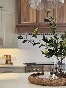 خزائن مطبخ مطلية من الخشب الصلب مع خزائن مطبخ فاخرة بنمط شاكر - Product Image 3