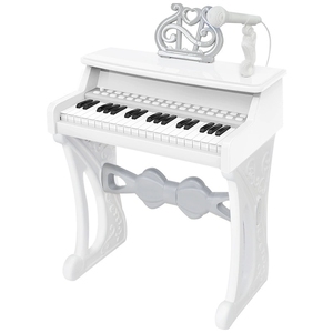 Wholesale Children Mini Piano Set With Microphone <b>Bench</b> Multi‑Function Kids Electronic Keyboard Toy For Early Education - Product Image 1