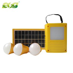 Kits d'éclairage solaire d'urgence ESG hors réseau, système solaire miniature 3W complet pour <span class=keywords><strong>le</strong></span> camping en plein air - Product Image 2