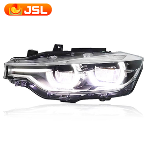 Pour <span class=keywords><strong>BMW</strong></span> 3 F30 F31 mise à niveau vers 16-18 F30 F31 LCI phares Full LED ancien modèle vers nouveau modèle feux diurnes jaune vif - Product Image 4