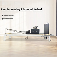 Lit de Pilates pliable en bois de chêne, multifonctionnel et portable, pour le remodelage corporel, machine de yoga pour la remise en forme, la salle de sport, la maison et le studio