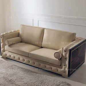 Klassieke Europese Design Echt Lederen Sofa <span class=keywords><strong>Suite</strong></span> <span class=keywords><strong>Lounge</strong></span> Sectional Voor Woonkamer Meubels Voor Appartement - Product Image 1