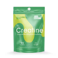 Créatine monohydrate en gummies OEM, poudre de créatine pré-entraînement, poudre de protéines de lactosérum, poudre de protéines, compléments alimentaires pour la croissance musculaire