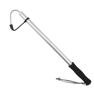Newbility vente en gros pêche Gaff 60cm 90cm 120cm en acier inoxydable pêche lance alliage d'aluminium <span class=keywords><strong>télescopique</strong></span> pêche Gaff - Product Image 1