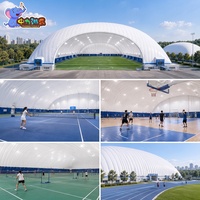 Proyecto de Domo Inflable Llave en Mano, Pabellón Deportivo de Membrana Inflable Personalizado con Diseño, Producción e Instalación