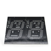 LED PCBA 数字时钟计时器电子 PCB 电路板组装 时钟 PCBA 的 OEM PCB 组装