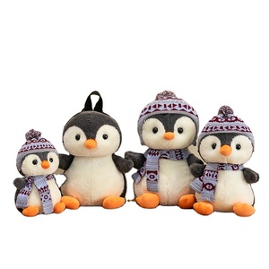 Phim Hoạt Hình Biểu Tượng Tùy Chỉnh Made Dễ Thương Chim Cánh Cụt Mềm Thú Nhồi Bông Đồ Chơi Sang Trọng Trẻ Em Của Đồ Chơi Sang Trọng Ba Lô - Product Image 1