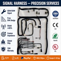 Conector Multipin, Arnés de Cableado Automotriz, Conjunto de Cables Personalizado para Panel de Puerta