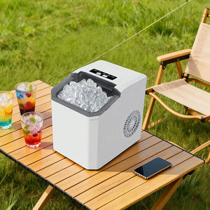 Machine à glaçons électrique portable avec fabrication rapide de glaçons pour la maison, le bureau ou les camping-cars, design compact pour les petits espaces - Product Image 2