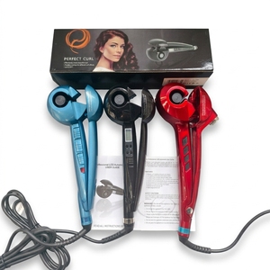 Rizador automático de cerámica de turmalina para ondas <span class=keywords><strong>grandes</strong></span>, seguro para el cabello, tipo caracol, eléctrico, transfronterizo, en stock - Product Image 6