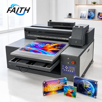 Machine d'impression UV à plat de petit format Faith Desktop avec solution de durcissement d'encre pour la production en lot personnalisée