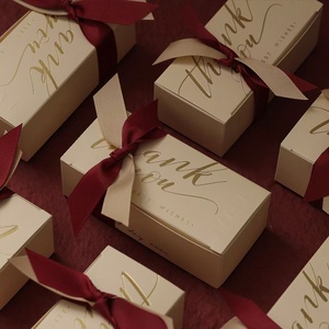 Creative Big Bowknot Design Wedding Favor Boxes Candy <strong>Gift</strong> Box for Wedding Favors Baby Shower Bridal Shower <strong>Gifts</strong> - Product Image 1