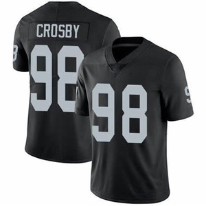 Maillots de football pour hommes Las Vegas 15 Mendoza 2 Ashton Jeanty 34 Jackson 89 Bowers 98 Crosby Maillots de football cousus USA - Product Image 3