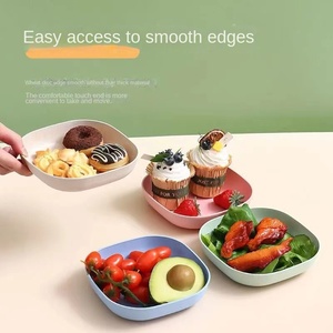 Multifunctional Household Desktop Storage Tray Living Room Base Bone Spitting Dish Garbage Tray Dining Table Disposable Plates - Product Image 3