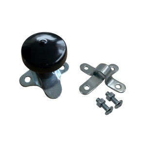Perilla Giratoria Universal para Volante de PVC Negro JD DEERE 40005B, Logotipo Personalizado para Coche o Tractor, Gran Venta - Product Image 1