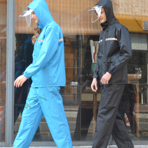 Outdoor Full Sport Waterproof Breathable Storm Proof Pants <strong>Men's</strong> and Women's <strong>Raincoat</strong> Sets <strong>Raincoat</strong> Waterproof - Product Image 6